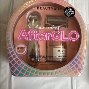 BeautyBio AfterGlo Skincare Tool Set - New